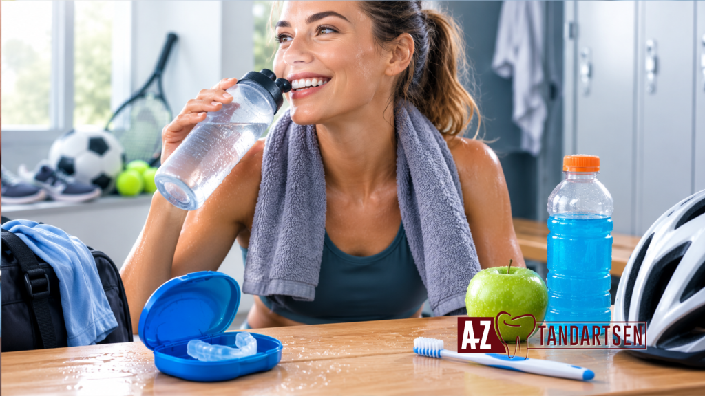 Sporten en uw gebit gezond houden